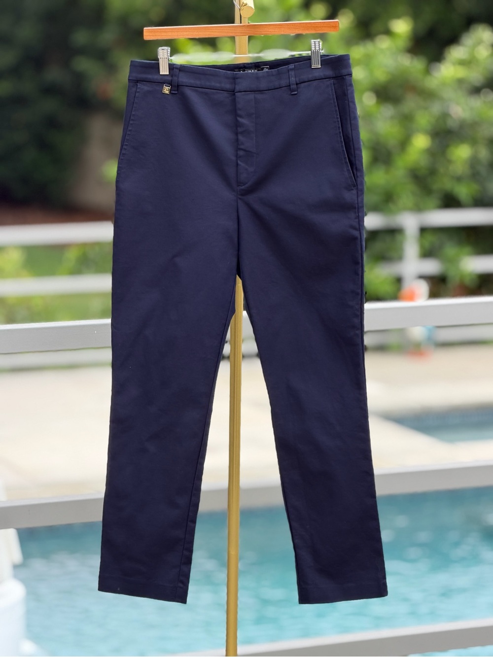 Ralph Lauren Navy Slim Straight Chinos